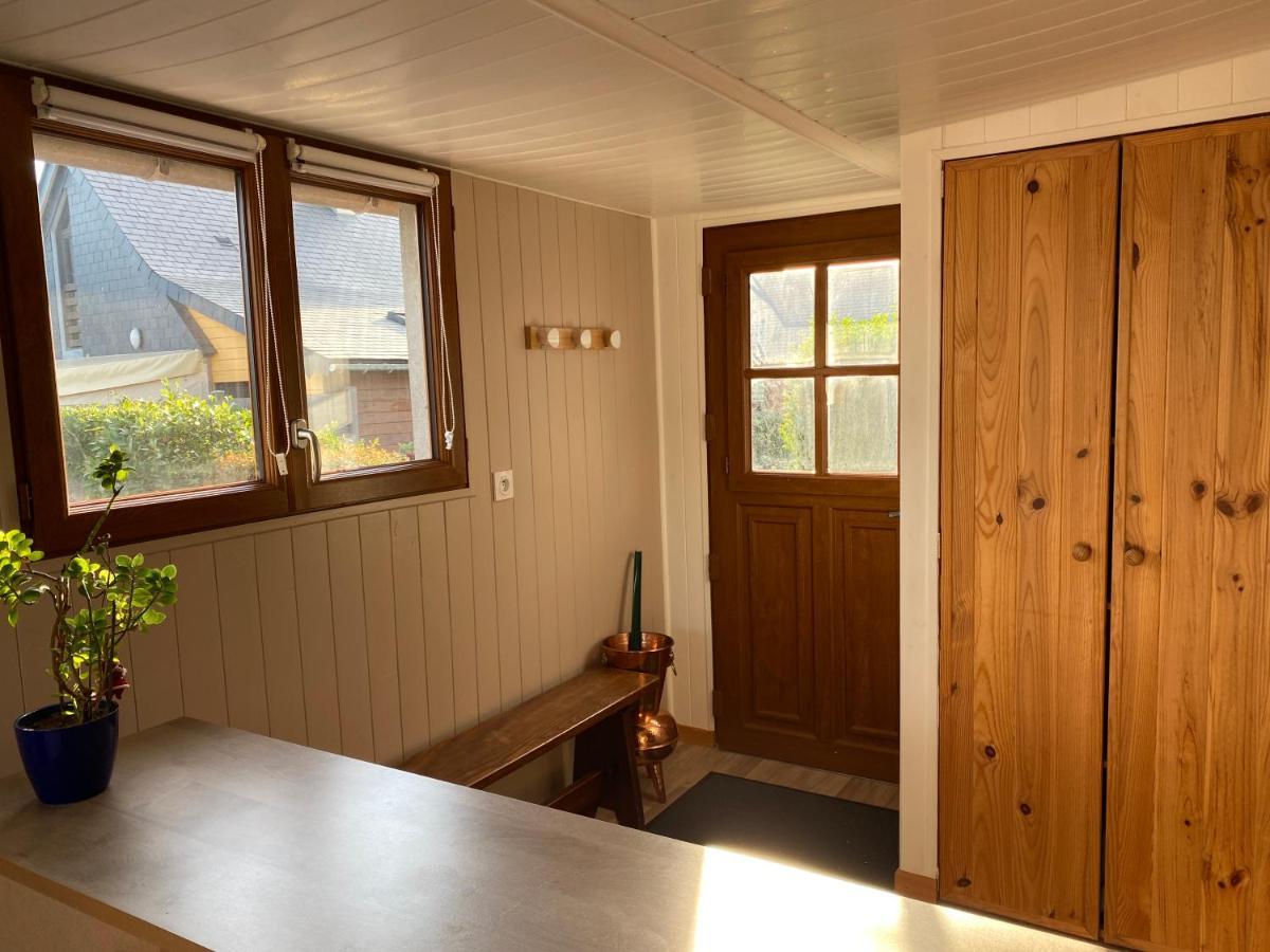 Chaleureux Chalet En Bord De Mer Merville-Franceville-Plage Bagian luar foto